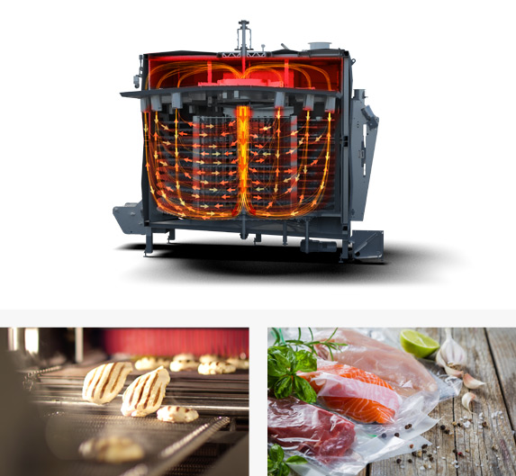 Enhancement technologies such as bar marking, infrared smoking and searing Enhancement technologies such as bar marking, infrared smoking and searing