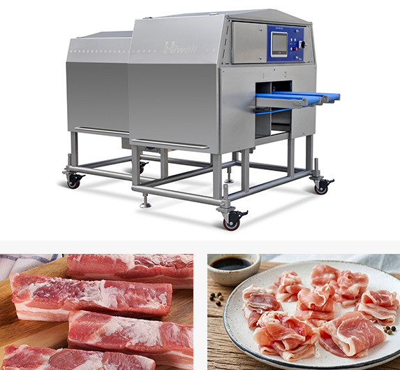 Meat Intelligent Portioning with high technology